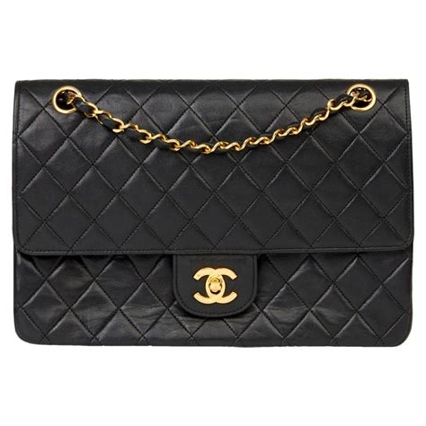 chanel tas zwart|chanel lambskin bag.